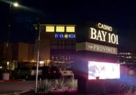 The exterior of the Bay 101 casino in San Jose, California
