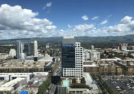 An aerial view of downtown San Jose. File photo.
