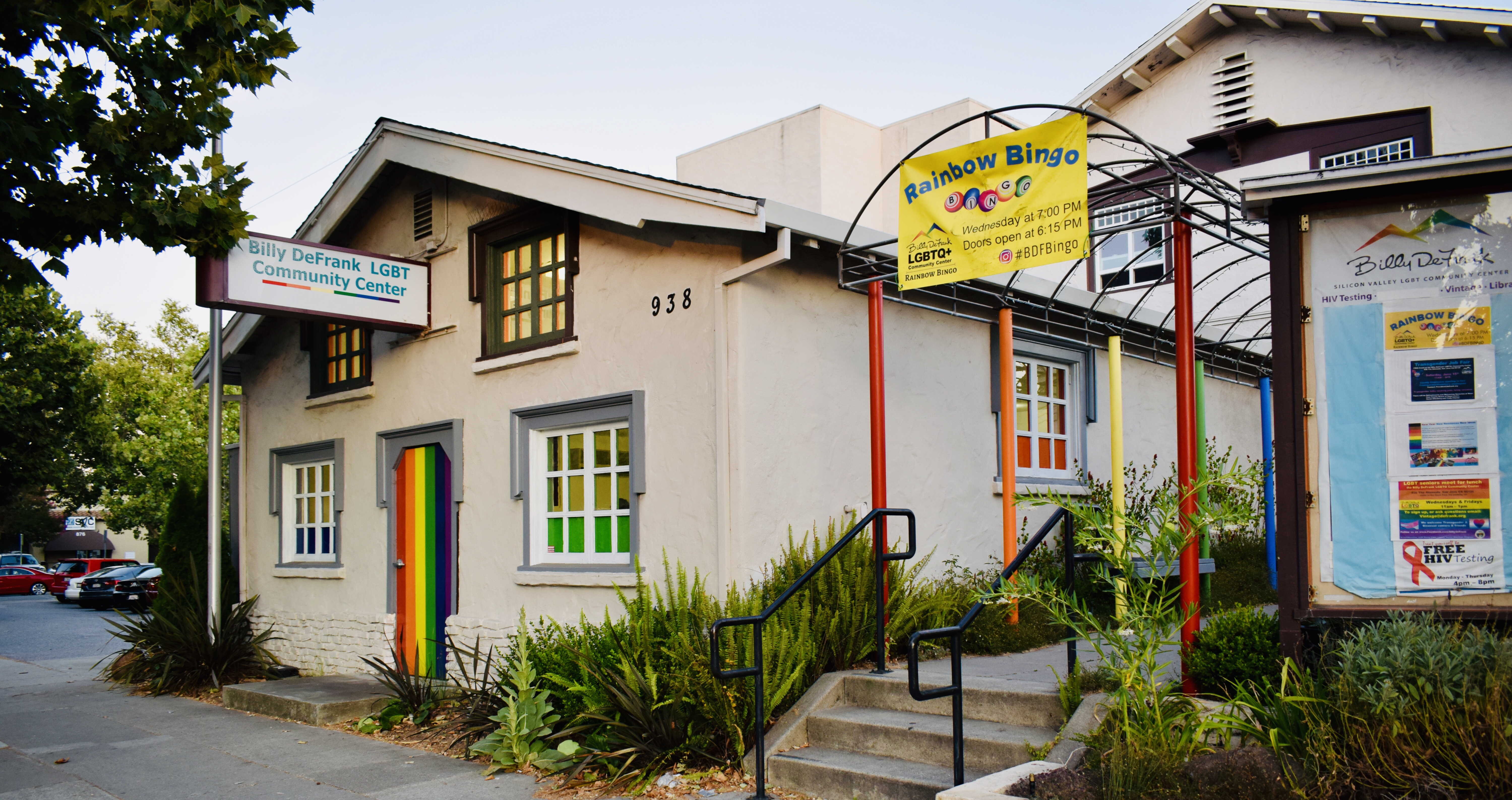 The Billy DeFrank LGBTQ Community Center on The Alameda in San Jose. Photo by Adam F. Hutton.