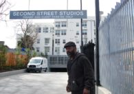 A resident of Second Street Studios, San Jose's first permanent supportive housing project, is pictured in this file photo.