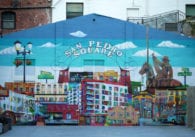 Mural of San Jose history