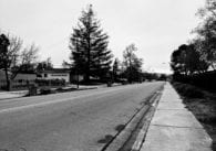 An empty road in San Jose.