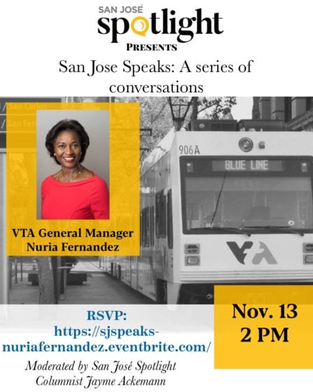 San Jose Speaks: A conversation with VTA General Manager Nuria Fernandez