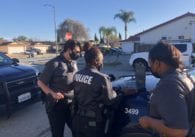 SJPD's Mobile Crisis Response Team responds to calls for those experiencing a mental crisis. Photo by Lorraine Gabbert.