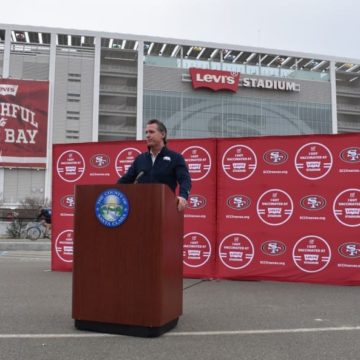 State’s largest vaccination site opens in Santa Clara County at Levi’s Stadium