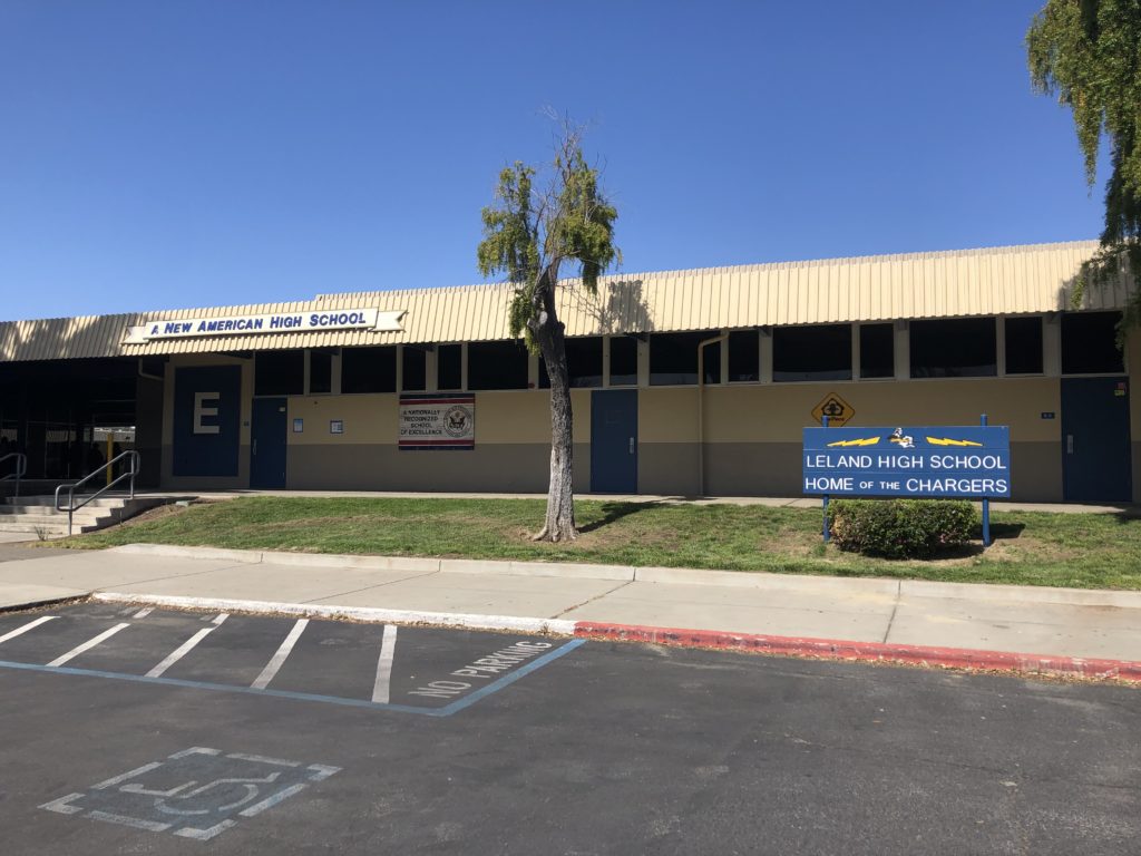 San Jose Unified School District students returned to in-person instruction on April 21. Photo by Lorraine Gabbert.