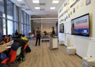 Bill Zhao teaching future entrepreneurs at UC Berkeley. Photo courtesy of Bill Zhao.