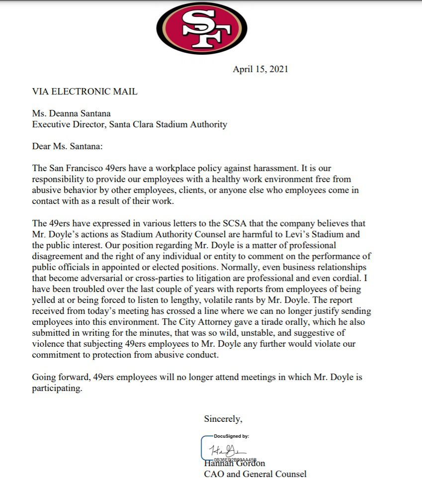 Coronavirus: Santa Clara County officials slam 49ers stadium fan ban –  Times Herald Online