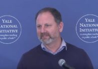 Glenn Vander Zee, ESUHSD's next superintendent, spoke about establishing a Teachers Institute for San Jose. Photo courtesy of Yale National Initiative.
