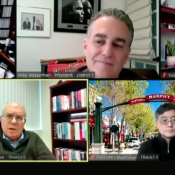 SCC BOS Board of Supervisors Allen: Santa Clara County Board of Supervisors should grow a spine