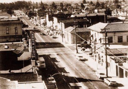 Old Santa Clara City Hall A historic photo of Santa Clara, California