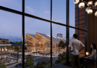 A rendering of a proposed development in Santa Clara