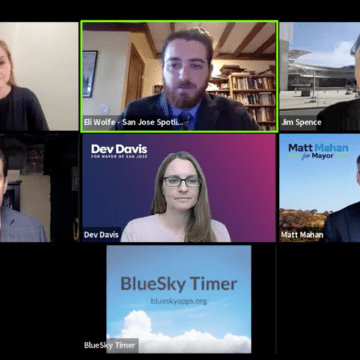 San Jose Spotlight forum San Jose mayor candidates sound off on pension reform, gun policies, homelessness