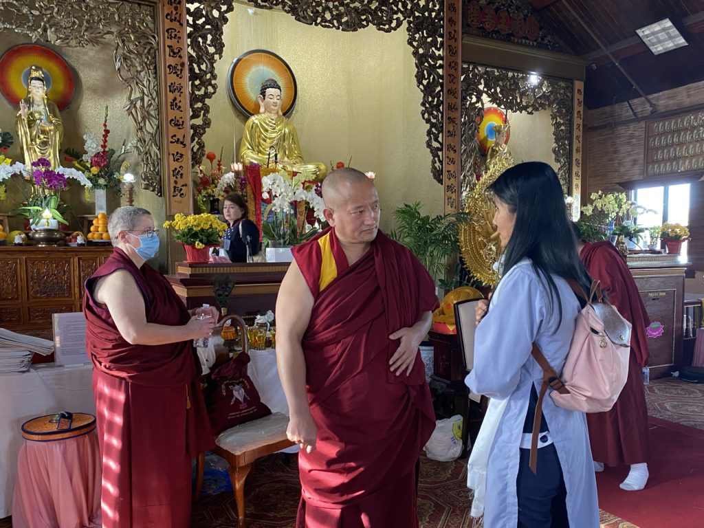 San Jose Buddhist temple hosts mandala ceremony - San José Spotlight