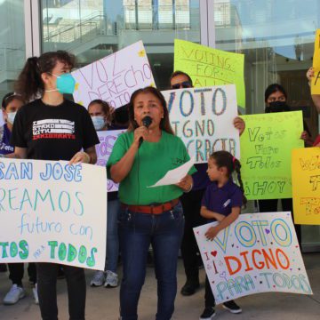 Voting Rights Rally Aug. 2022 San Jose voting rights study was ‘one-sided,’ some say