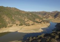 The Pacheco Reservoir in Santa Clara County, CA.