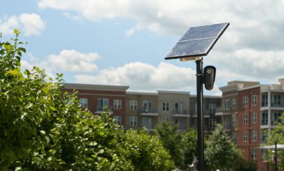 Una cámara de lectura automatizada de matrículas