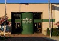 The exterior of a school district office