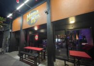 The exterior of a restaurant and music venue in downtown San Jose