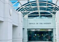 The entrance to the Santa Clara County Sheriff's Office