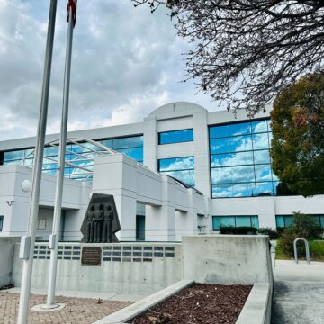 SCC Sheriff's Office The exterior of a law enforcement headquarters