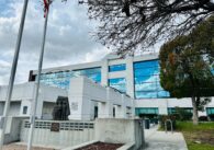 Th exterior of the sheriff's office in Santa Clara County, California
