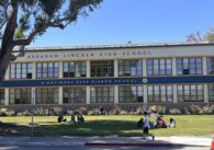 The exterior of Lincoln High School in San Jose.