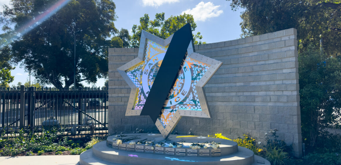 San Jose’s fallen police officers honored with new monument