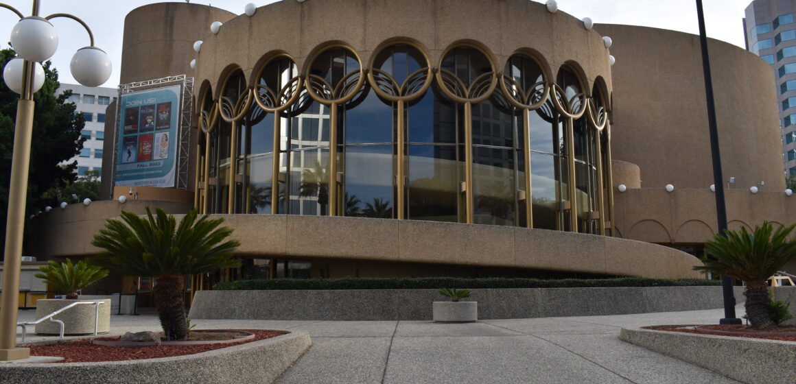 The center for performing arts building in San Jose, California