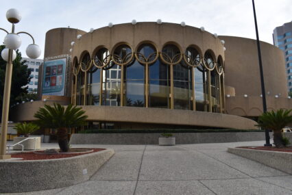 The center for performing arts building in San Jose, California