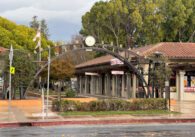 A business plaza in Santa Clara, California