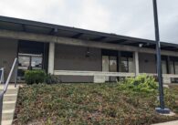 The exterior of Cupertino City Hall