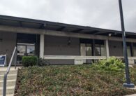 The exterior of Cupertino City Hall