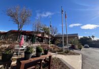 The exterior of a housing complex for veterans in San Jose