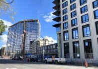 Homes under construction in Santa Clara's Tasman East neighborhood