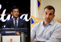 Composite photo of Assemblymember Evan Low and former San Jose Mayor Sam Liccardo