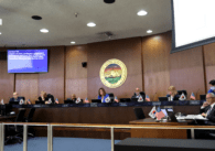 The full dias of Santa Clara City councilmembers