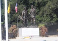 San Jose revealed the 'Thank You America' Vietnamese American soldiers monument Saturday at the Vietnamese Heritage Garden.