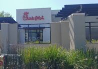 Fast Food restaurant building.