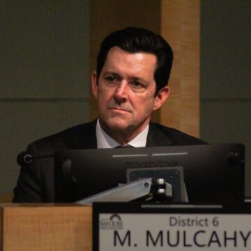 San Jose District 6 City Councilmember Michael Mulcahy San Jose District 6 City Councilmember Michael Mulcahy on Jan. 14, 2025. Photo by Vicente Vera.