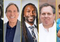 From left to right: Danielle Marie Christian, Carl Eugene Salas, Jahmal Williams, Bob Staedler and Baltazar Lopez.