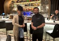 Man and woman who work at a restuarant