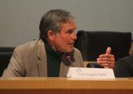Carl Eugene Salas in the San Jose City Council chambers on Jan. 28, 2025. Photo by Vicente Vera.