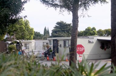 A mobile home park in San Jose