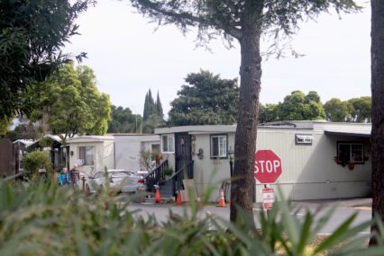 A mobile home park in San Jose