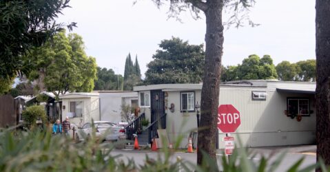 A mobile home park in San Jose