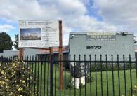 The site of a future 8-story multifamily apartment complex on 2470 Alvin Ave. in San Jose.
