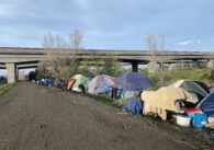 Cherry Avenue homeless encampment