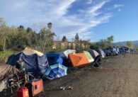 Cherry Avenue homeless encampment