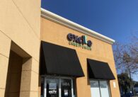 The exterior of a credit union building